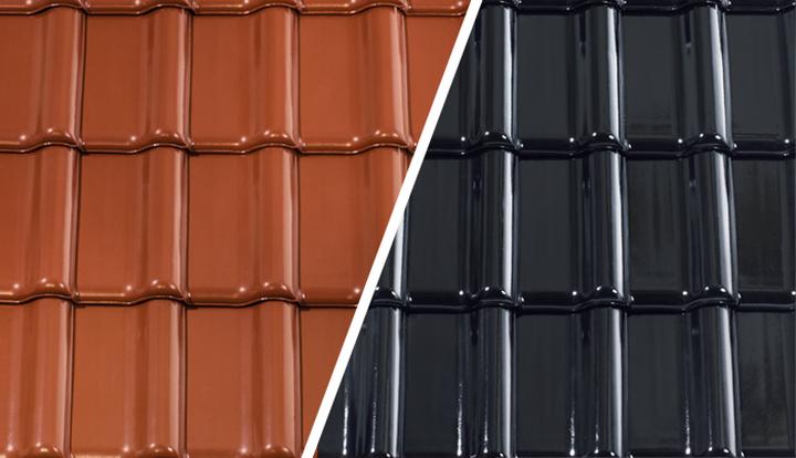 Dachówki glazurowane rodzaje