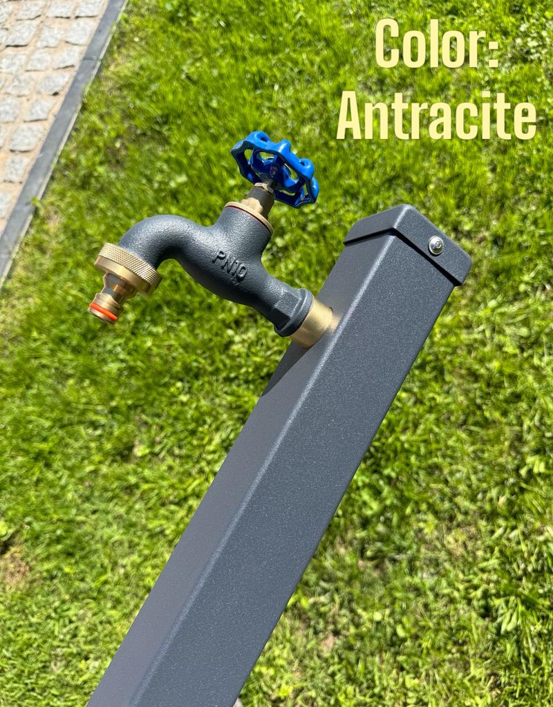 Montaż kranu elewacyjnego