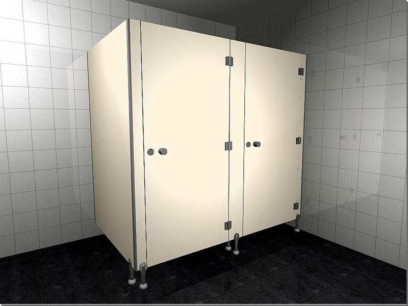 Kabiny sanitarne HPL
