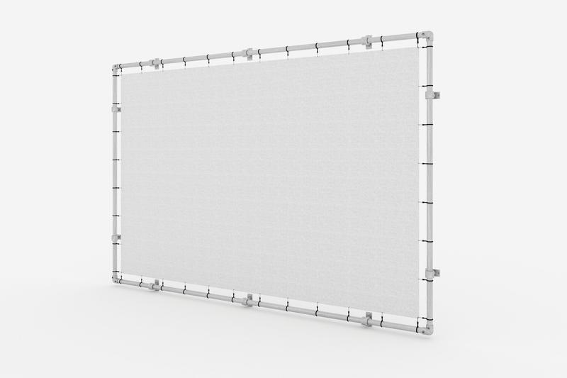 Przygotowanie banera do montażu