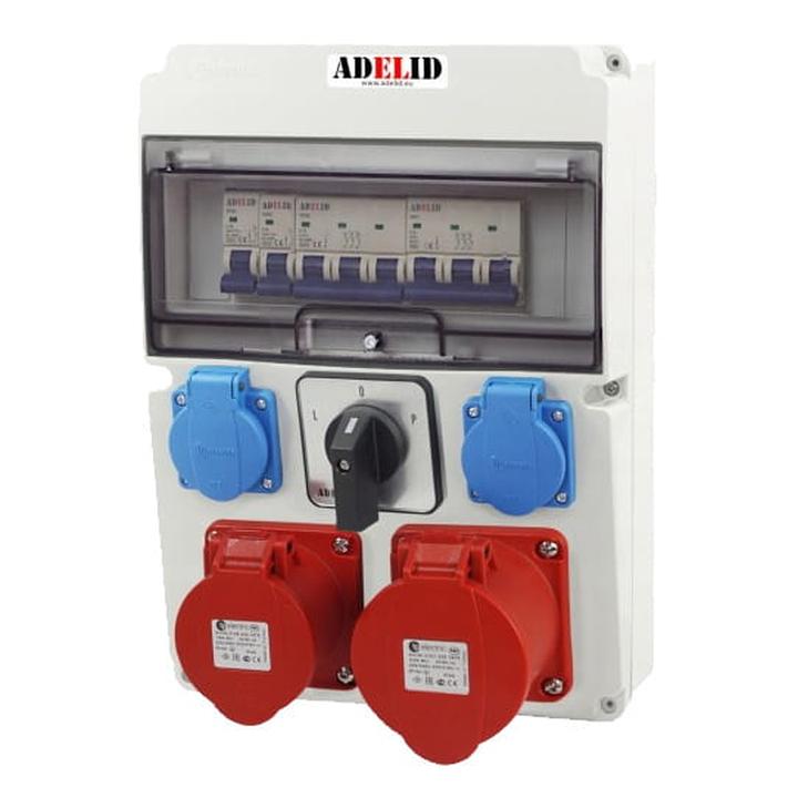 Skrzynka budowlana na prąd