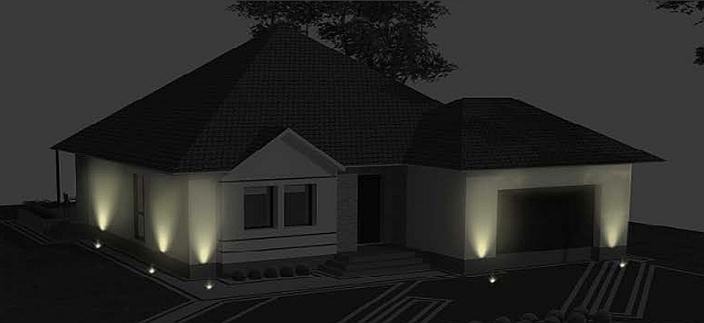 Jak odpowiednia wysokość lampy na elewacji wpływa na skuteczne oświetlenie domu?