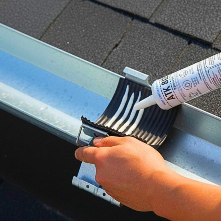 Jak skutecznie montować rynny z użyciem kleju do rynny?