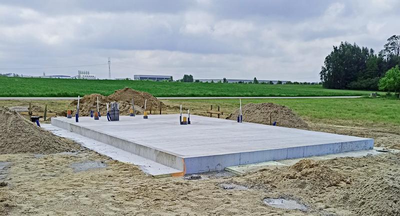 Wymiana gruntu pod płytę fundamentową