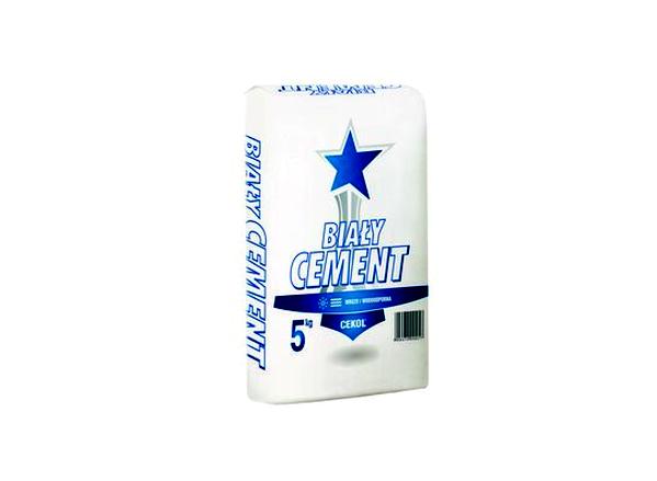 Cement biały