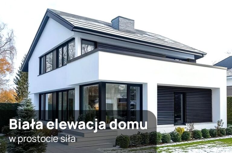 Prawda o białej elewacji: jak ograniczyć zabrudzenia i zachować świeży wygląd