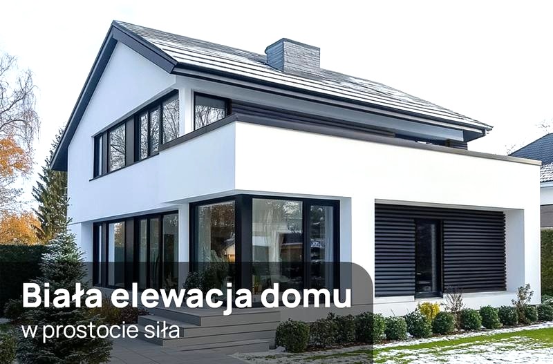 Prawda o białej elewacji: jak ograniczyć zabrudzenia i zachować świeży wygląd